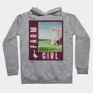 Farm Girl & Silo v4 Hoodie